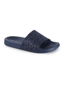 SOLETHREADS - Men Navy Blue Casual Comfort Sliders