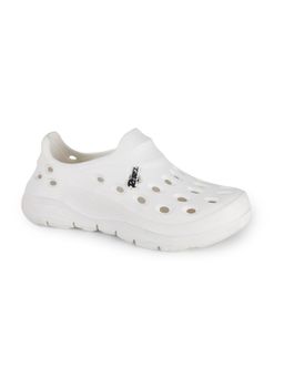 SOLETHREADS - Men White Casual Comfort Clogs