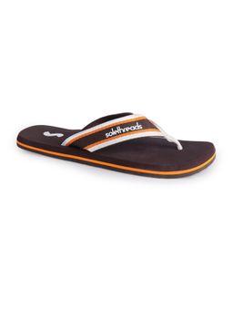 SOLETHREADS - Brown Flipflops for Mens