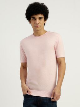 United Colors of Benetton - Green Regular Fit Round Neck Solid T-Shirt