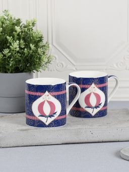 India Circus by Krsnaa Mehta - Tropical Garden Trellis Mug Set of 6