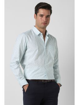 Peter England - Men Light Blue Nuvo Fit Full Sleeves Formal Shirt