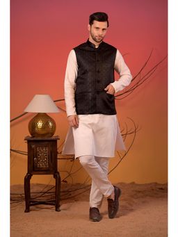 Rangkathaa - Mint Green Jacquard Kurta with Trousers