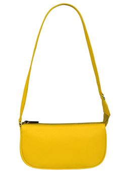 The House Of Ganges - Daily Sling Vegan Leather Shoulder Bag Citron