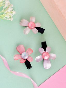 Silvermerc Designs - Flower Hair Clips (Set of 3)