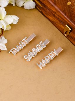Silvermerc Designs - Happy Savage Twit Alligator Hair Clips (Set of 3)