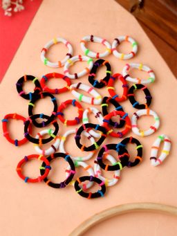 Silvermerc Designs - Rubber Band Ponytail Holder (Set of 30)