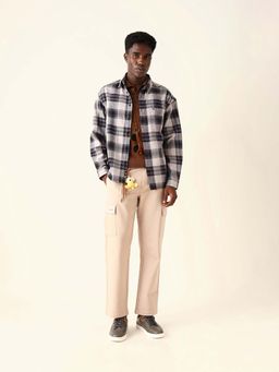 The Bear House - Multi-Color Cotton Full Sleeves Shirt