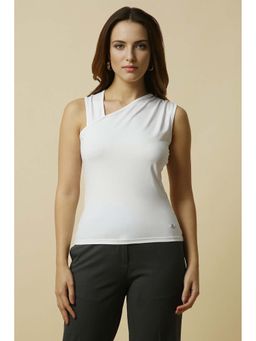 Allen Solly - Women White Solid Casual Top