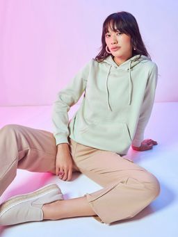 Bewakoof - Heavy Duty 1.0 Women's Green Hoodies