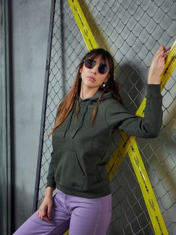 Bewakoof - Heavy Duty 1.0 Women's Grey Plus Size Hoodies