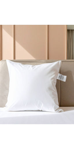 SHRNM - White Comfort High-Firm Duck Feather Cushion