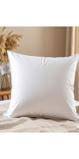 SHRNM - White Luxe High-Firm Duck Down Pillow