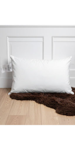 SHRNM - White Luxe Medium-Firm Duck Down Pillow