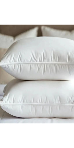 SHRNM - White Luxe Medium-Firm Duck Down Pillow