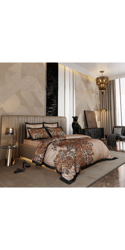 Stoa Paris - Brown Enriched 300TC Aesthetic AC Cotton Comforter (King)