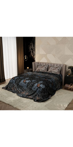 Stoa Paris - Multi-Color 300TC Enriched Cotton Bedsheet with 2 Pillow Covers