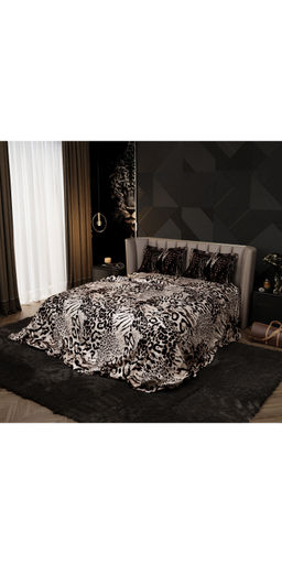 Stoa Paris - Beige 300TC Enriched Cotton Bedsheet with 2 Pillow Covers