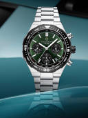 Green color option, Currently selected
