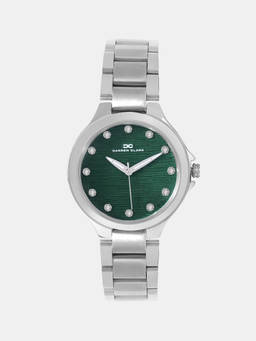 Darren Clark - Women Silver Metal Round Dial Watch (2014A-M0114) (M)