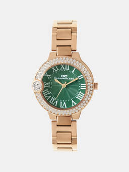 Darren Clark - Women Rose Gold Metal Round Dial Watch (2017C-M0314) (M)