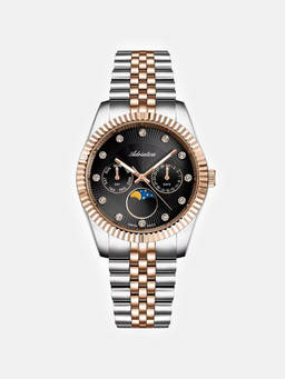 Adriatica - Women Multi-Colour Stainless Steel Round Dial Watch (A3809.R1R6Qf) (M)