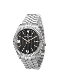 Pierre Cardin - Men Silver Stainless Steel Round Dial Watch (Cf.1007.Ms.4) (M)