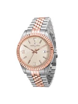 Pierre Cardin - Men Multi-Colour Stainless Steel Round Dial Watch (Cf.1007.Mu.6) (M)