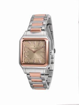 Pierre Cardin - Women Multi-Colour Stainless Steel Square Dial Watch (Cf.1011.Mu.3) (M)