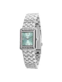 Pierre Cardin - Women Silver Stainless Steel Rectangular Dial Watch (Cf.1040.Ms.2) (M)