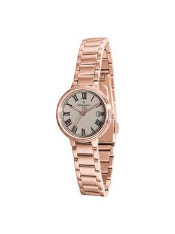 Pierre Cardin - Women Rose Gold Stainless Steel Round Dial Watch (Cf.1041.Mr) (M)