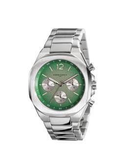 Pierre Cardin - Men Silver Stainless Steel Round Dial Watch (Cf.1043.Ms.1) (M)