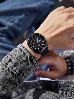 Daniel Hechter - Men Black Silicon Square Dial Watch (Dhm1053-01S) (M)