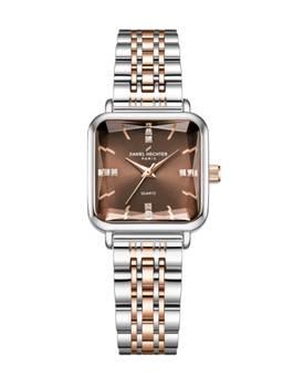 Daniel Hechter - Women Multi-Colour Stainless Steel Square Dial Watch (Dhw2028-55) (M)