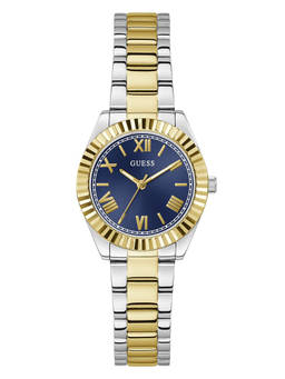 Guess - Women Multi-Colour Stainless Steel Round Dial Watch (Gw0687L5) (M)