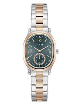 Guess - Women Multi-Colour Stainless Steel Oval Dial Watch (Gw1094L5) (M)