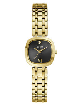 Guess - Women Gold Stainless Steel Square Dial Watch (Gw1098L2) (M)