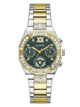 Guess - Women Multi-Colour Stainless Steel Round Dial Watch (Gw1116L3) (M)
