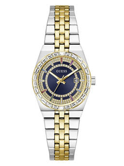 Guess - Women Multi-Colour Stainless Steel Round Dial Watch (Gw1119L3) (M)