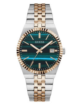 Guess - Men Multi-Colour Stainless Steel Round Dial Watch (Gw1129G6) (M)