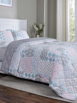 Maspar - Single Multi-Color Floral Quilt