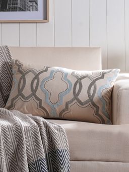 Maspar - Blue Graphic Cushion Cover
