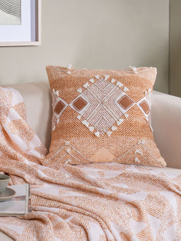 Maspar - Orange Geometric Cushion Cover