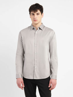 Levi's - Mens Solid Slim Fit Shirt - Grey