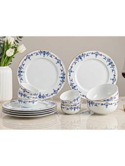 BODHI HOUSE - Premium Porcelain Dinnerware - Royal Crest