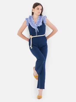 Kazo - Piper Sleeveless Jumpsuit With Belt (Set of 2)