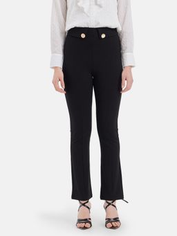 Kazo - Tina Jeggings With Turn Up Detail At Waistband