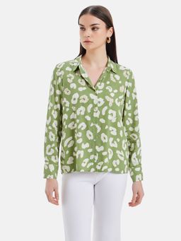 Kazo - Joanna Printed Full Sleeves Shirt
