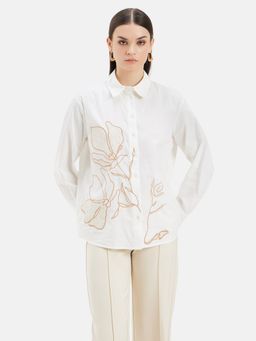 Kazo - Millie Embroidered Full Sleeves Shirt