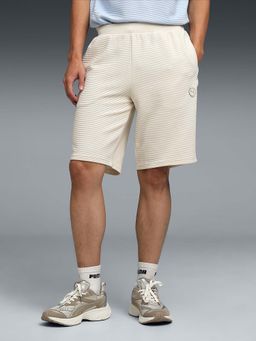 Puma - Men Off White Wardrobe Essentials Knitted Shorts